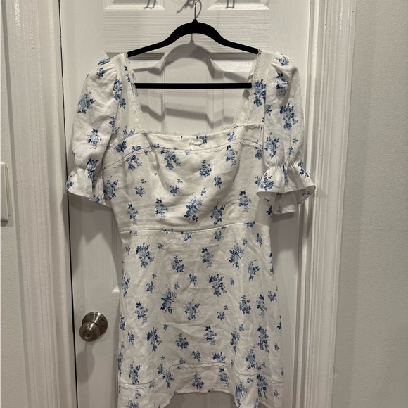 Reformation Evianna Linen Dress - Picture 1 of 5